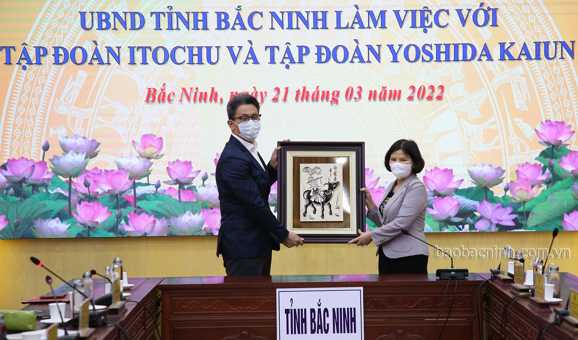 Chủ tịch UBND tỉnh Nguyễn Hương Giang làm việc với 2 Tập đoàn kinh tế Nhật Bản tìm hiểu đầu tư tại Bắc Ninh