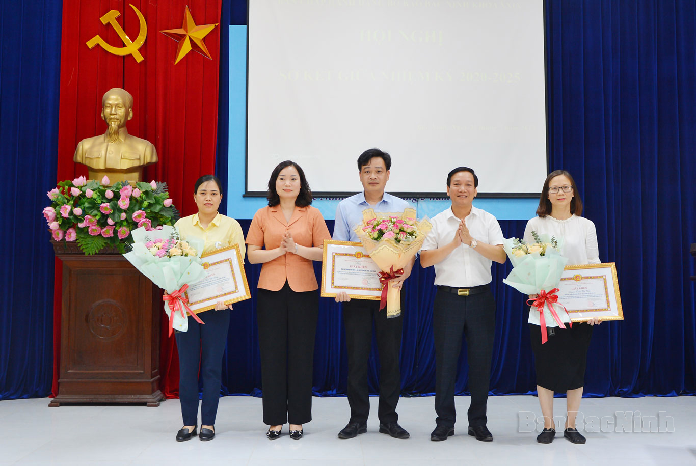 Sơ kết giữa nhiệm kỳ thực hiện Nghị quyết Đại hội Đảng bộ Báo Bắc Ninh lần thứ XXIX